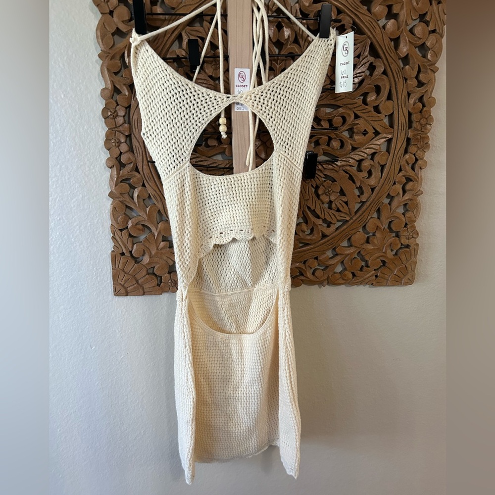 Crotchet cover up dress